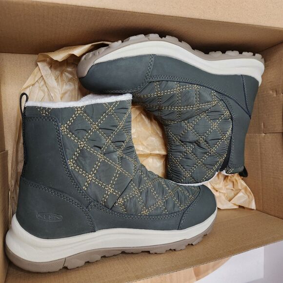 KEEN Terradora II Wintry Pull-On Boots – Women’s 7.5 Waterproof Rosin Olive - Picture 7 of 10